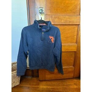 Navy bucknell quarter zip
